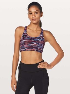 Lululemon Time To Sweat Bra
Hinshu Alpine White Multi